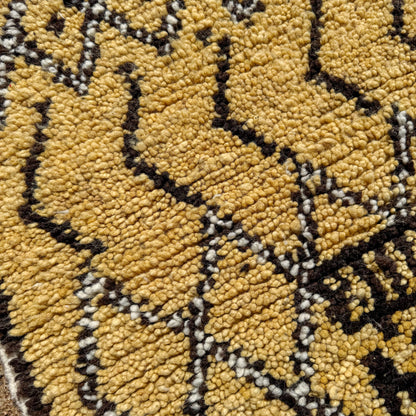 Azilal Runner Rug – Handmade Moroccan Wool Carpet with Traditional Berber Design