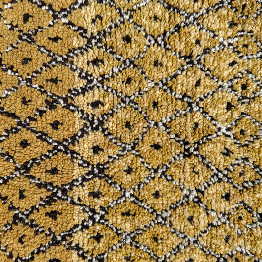 Azilal Runner Rug – Handmade Moroccan Wool Carpet with Traditional Berber Design