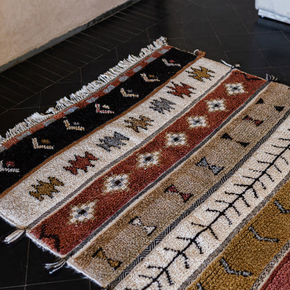 Colorful Azilal Rug – Authentic Handmade Moroccan Wool Carpet