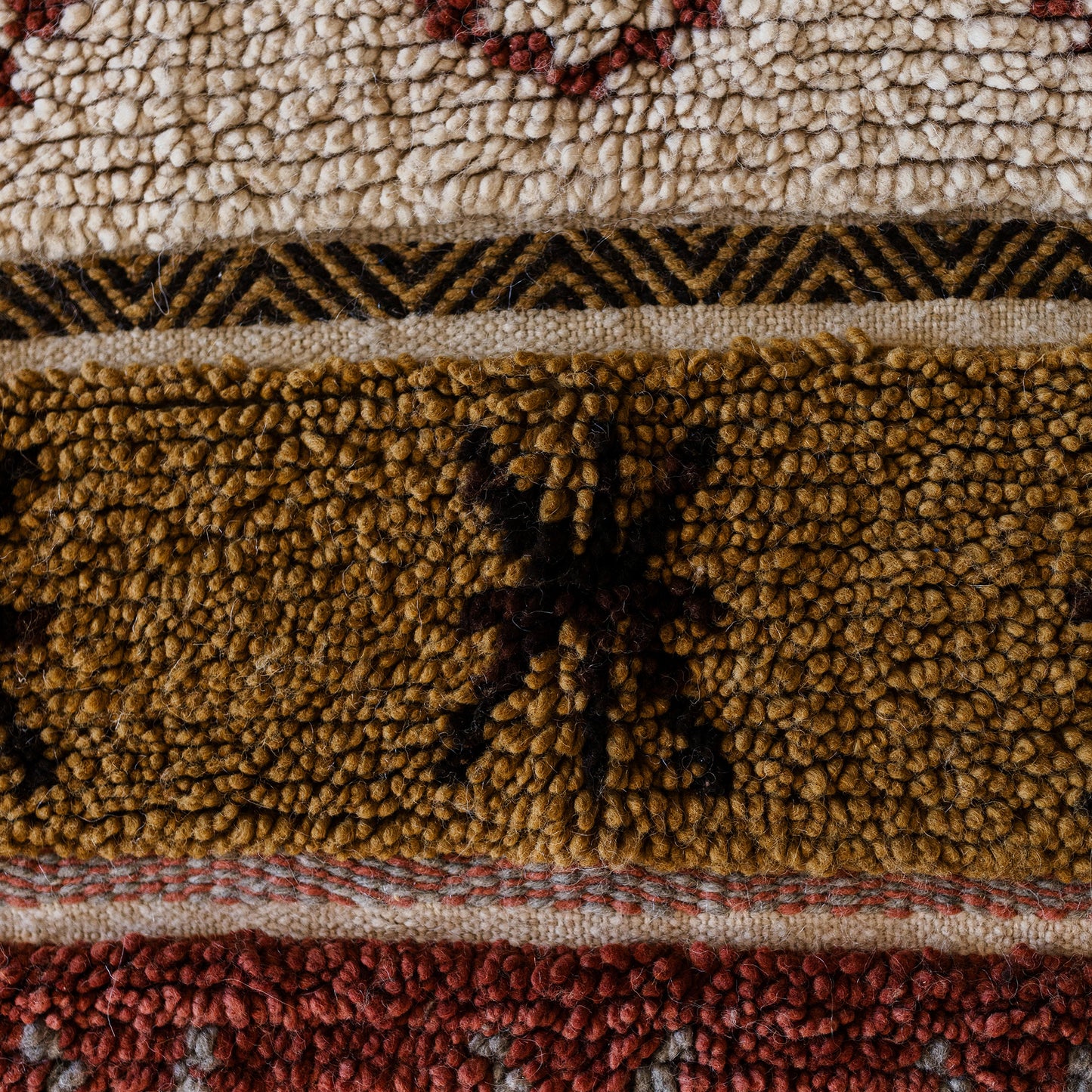 Colorful Azilal Rug – Authentic Handmade Moroccan Wool Carpet