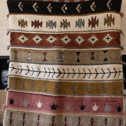 Colorful Azilal Rug – Authentic Handmade Moroccan Wool Carpet