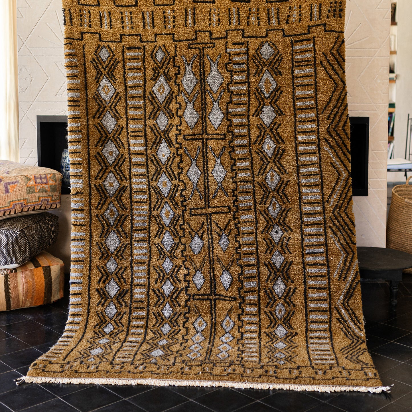Handcrafted Berber Rug – Sahara Sunset