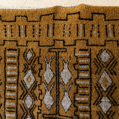 Handcrafted Berber Rug – Sahara Sunset