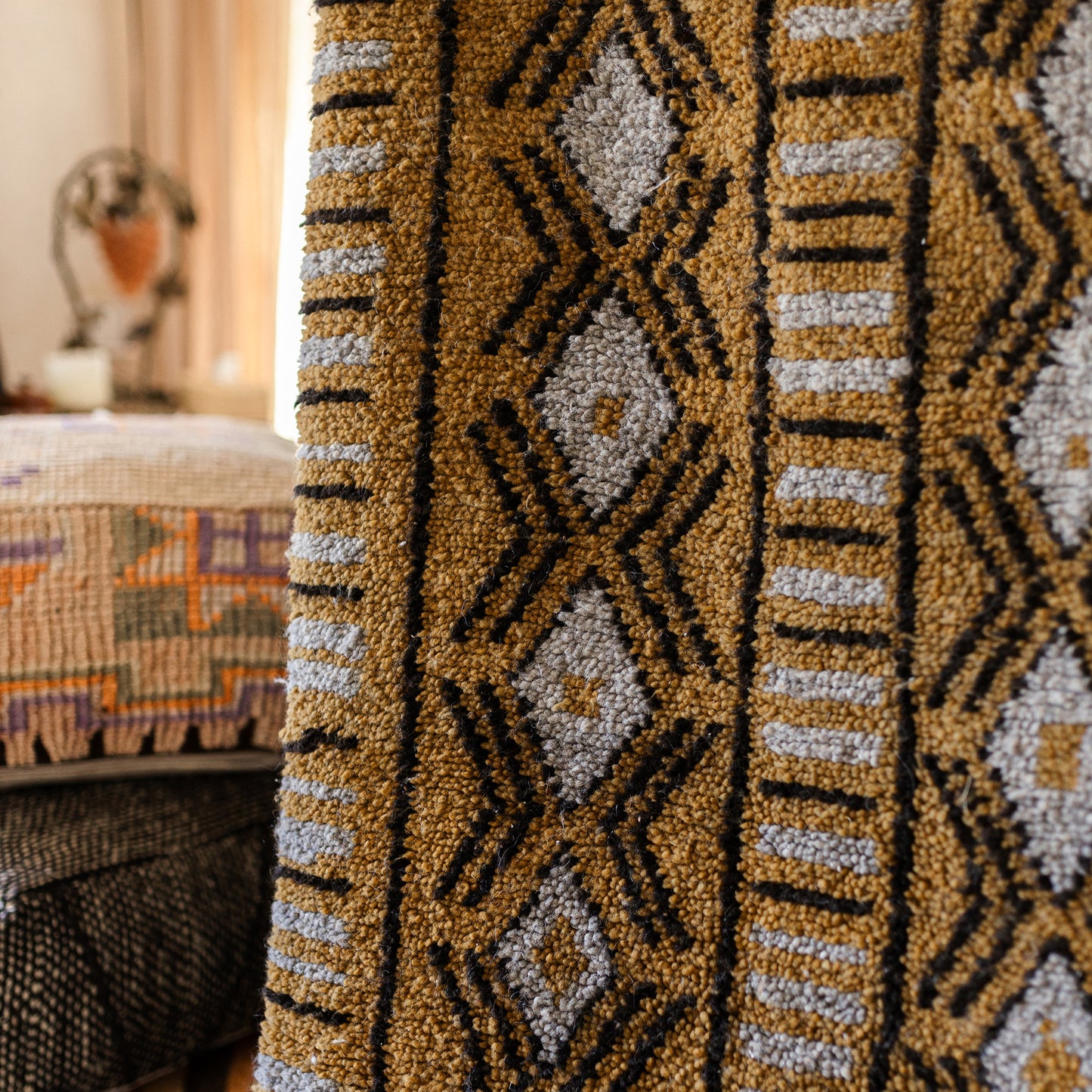 Handcrafted Berber Rug – Sahara Sunset