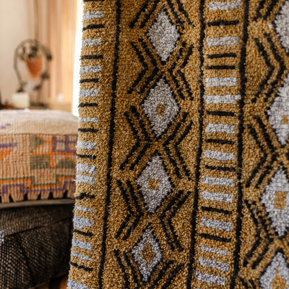 Handcrafted Berber Rug – Sahara Sunset