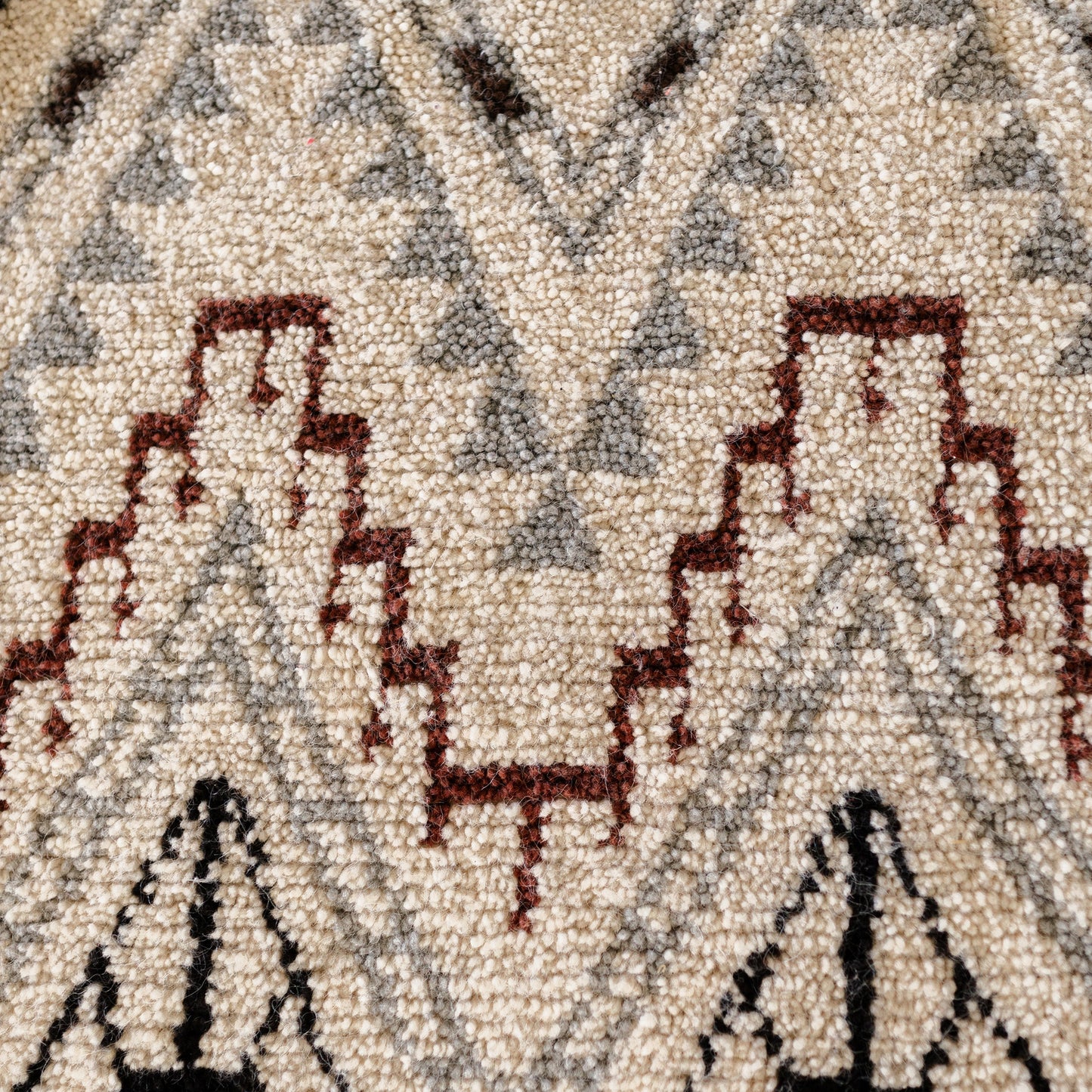 Large Azilal Rug – Handmade Moroccan Wool Carpet with Vibrant Design